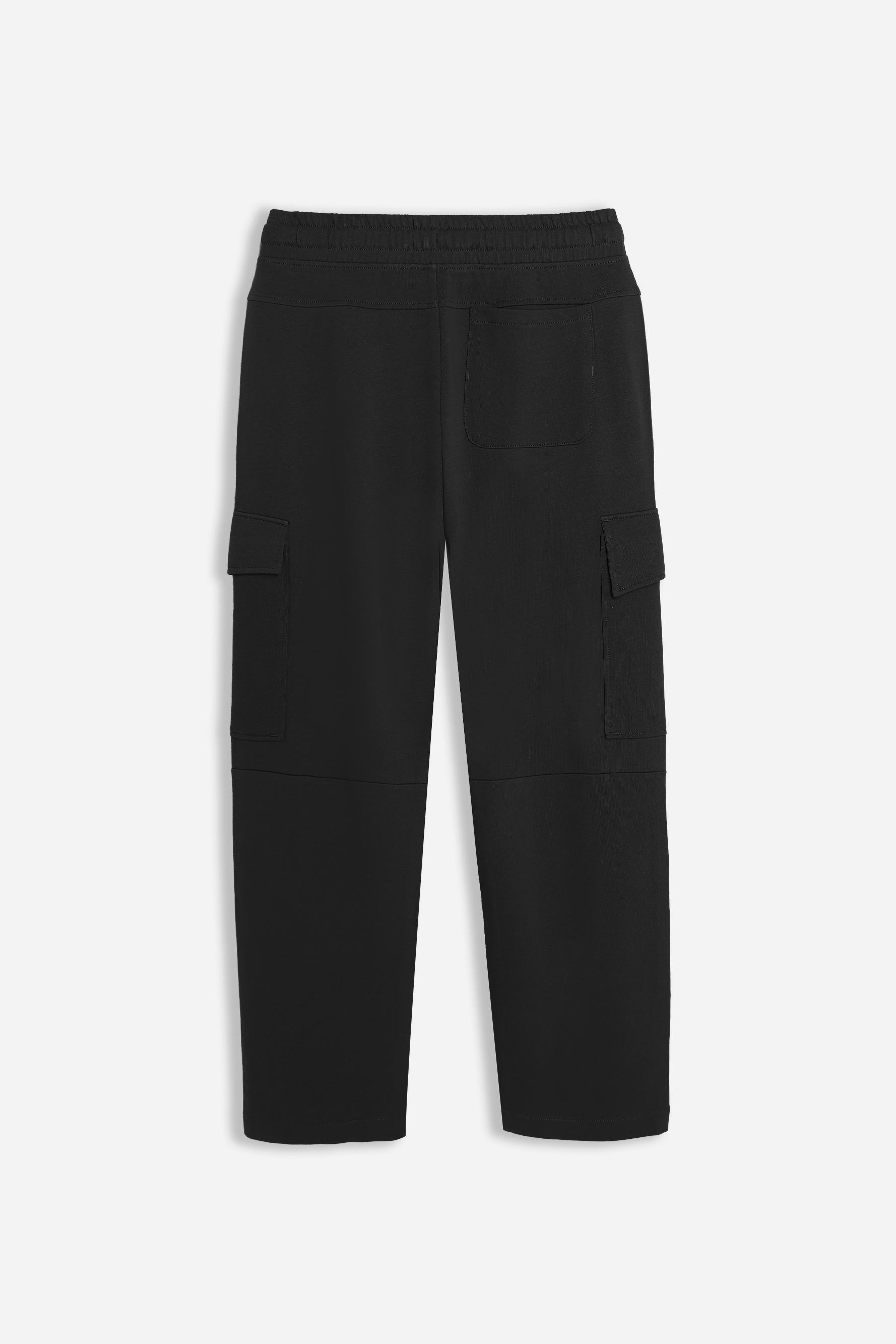 PANTALONE JOGGER IN FELPA E COULISSE NERO