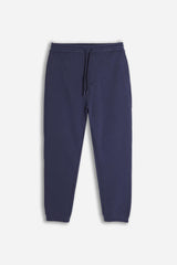 PANTALONE IN FELPA JOGGER BLEU