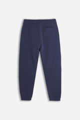 PANTALONE IN FELPA JOGGER BLEU