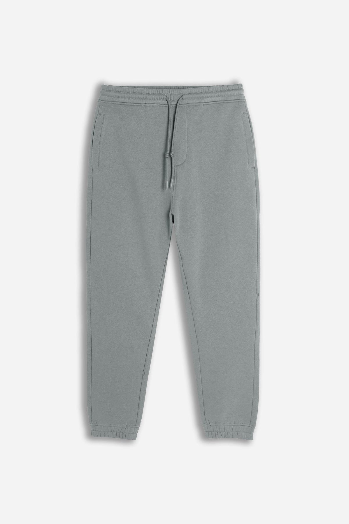 PANTALONE IN FELPA JOGGER GRIGIO MEDIO