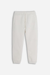 PANTALONE IN FELPA JOGGER PANNA
