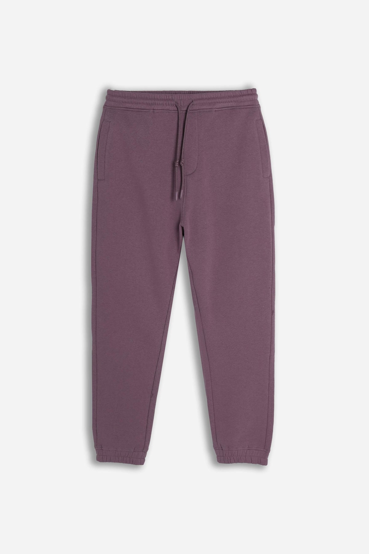 PANTALONE IN FELPA JOGGER PRUGNA