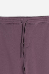 PANTALONE IN FELPA JOGGER PRUGNA