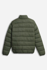 GIUBBOTTO TRAPUNTATO LEGGERO VERDE MILITARE