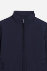 GIUBBOTTO IN SOFTSHELL BLEU