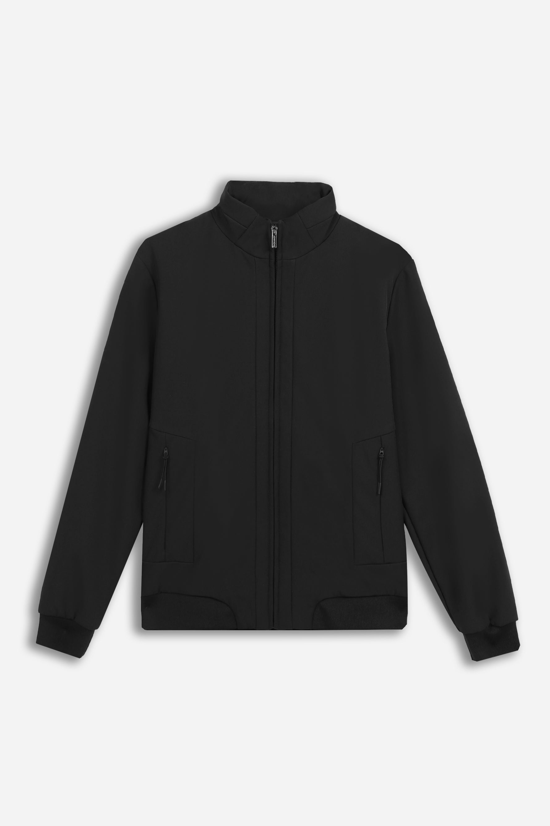 GIUBBOTTO IN SOFTSHELL NERO
