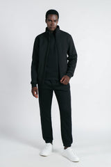 GIUBBOTTO IN SOFTSHELL NERO