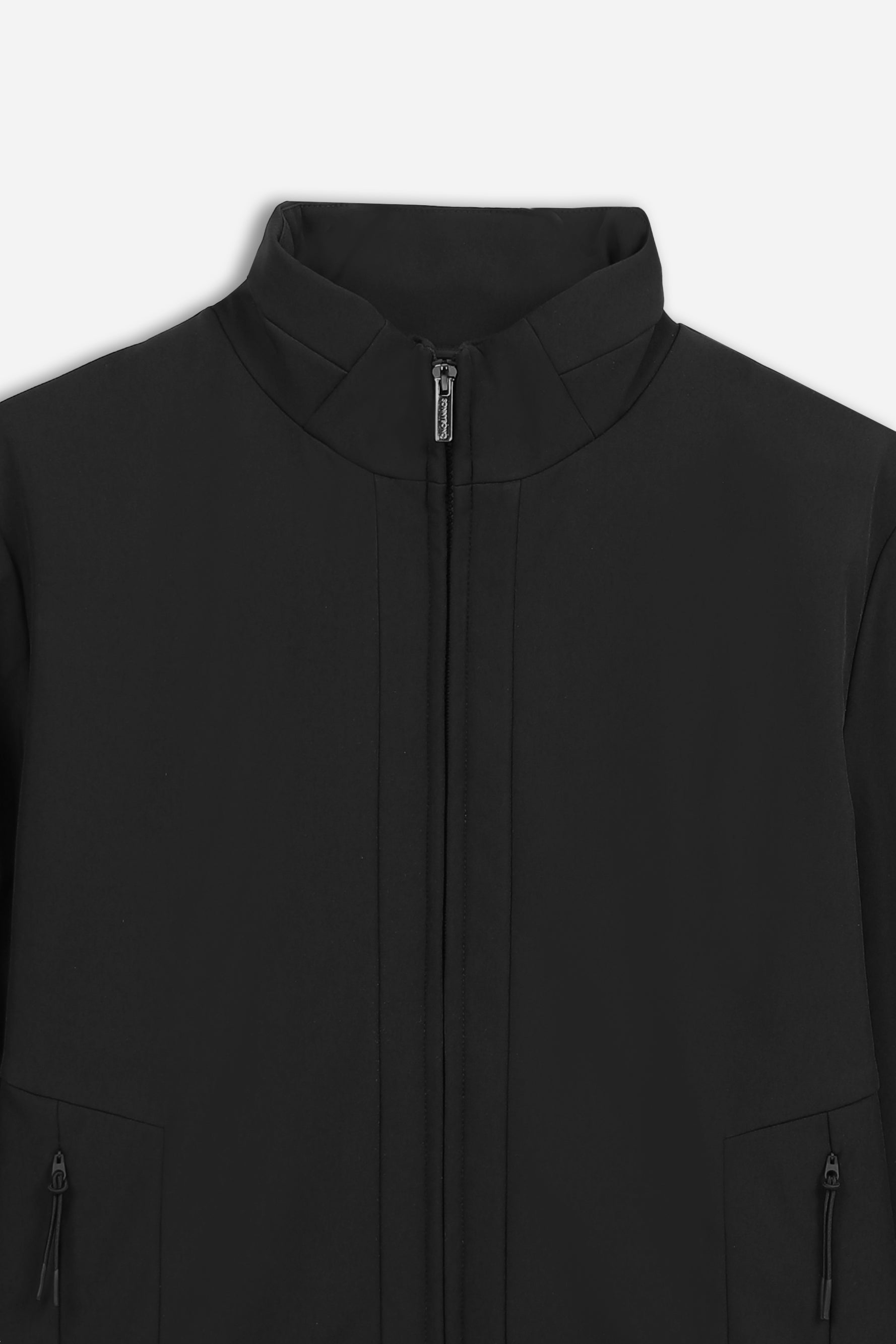 GIUBBOTTO IN SOFTSHELL NERO