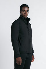 GIUBBOTTO IN SOFTSHELL NERO