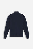 GIUBBOTTO BOMBER IN SOFT SHELL BLEU