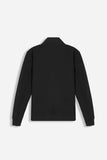 GIUBBOTTO BOMBER IN SOFT SHELL NERO