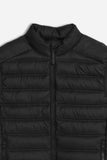 GILET LEGGERO TRAPUNTATO NERO - Sonnybono