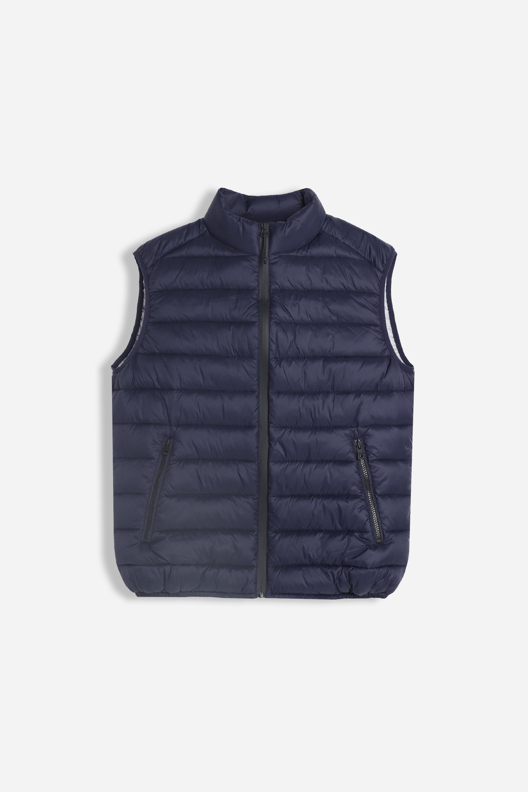 GILET TRAPUNTATO BLEU