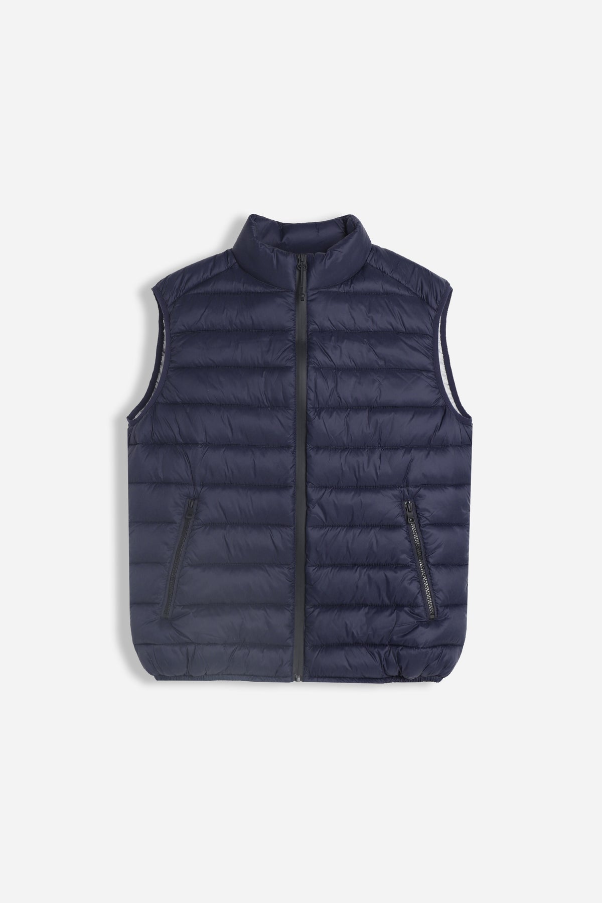 GILET TRAPUNTATO BLEU