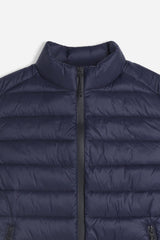 GILET TRAPUNTATO BLEU