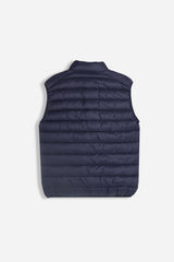 GILET TRAPUNTATO BLEU