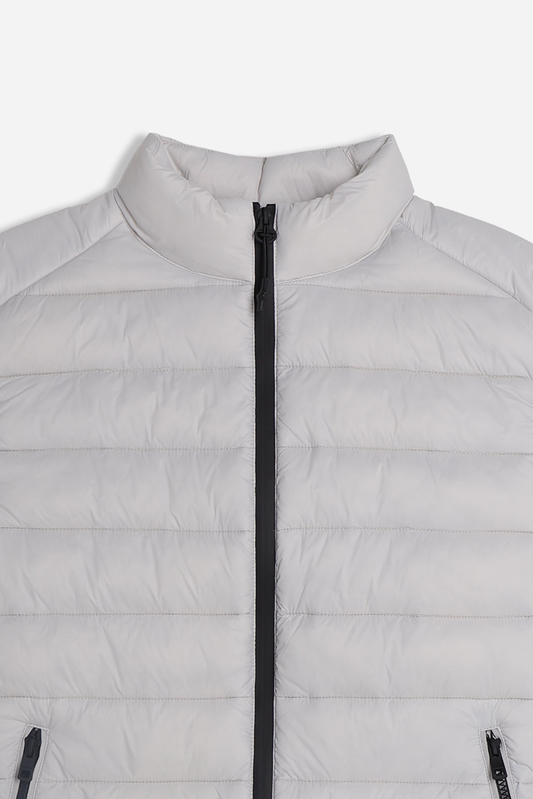 GILET TRAPUNTATO GRIGIO GHIACCIO