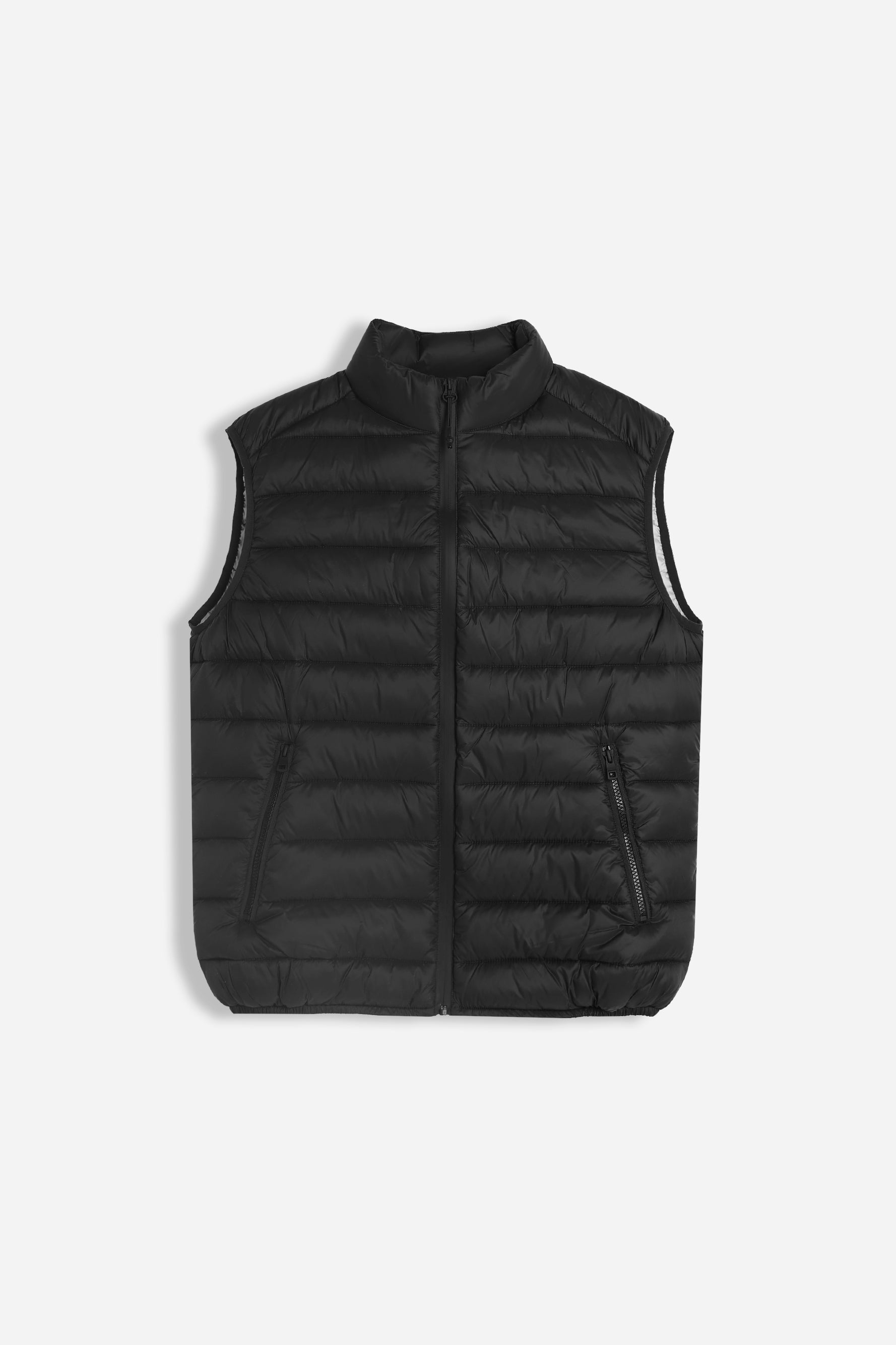 GILET TRAPUNTATO NERO