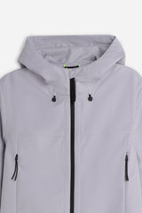 GIUBBOTTO IN SOFTSHELL GRIGIO GHIACCIO