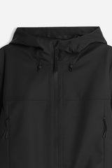 GIUBBOTTO IN SOFTSHELL NERO