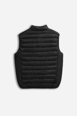 GILET TRAPUNTATO NERO