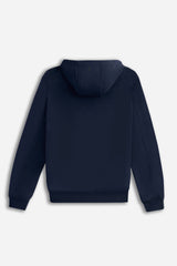 GIUBBOTTO IN SOFTSHELL CON CAPPUCCIO BLEU
