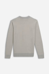 MAGLIA CON LAVORAZIONE SUL DAVANTI BEIGE CHIARO