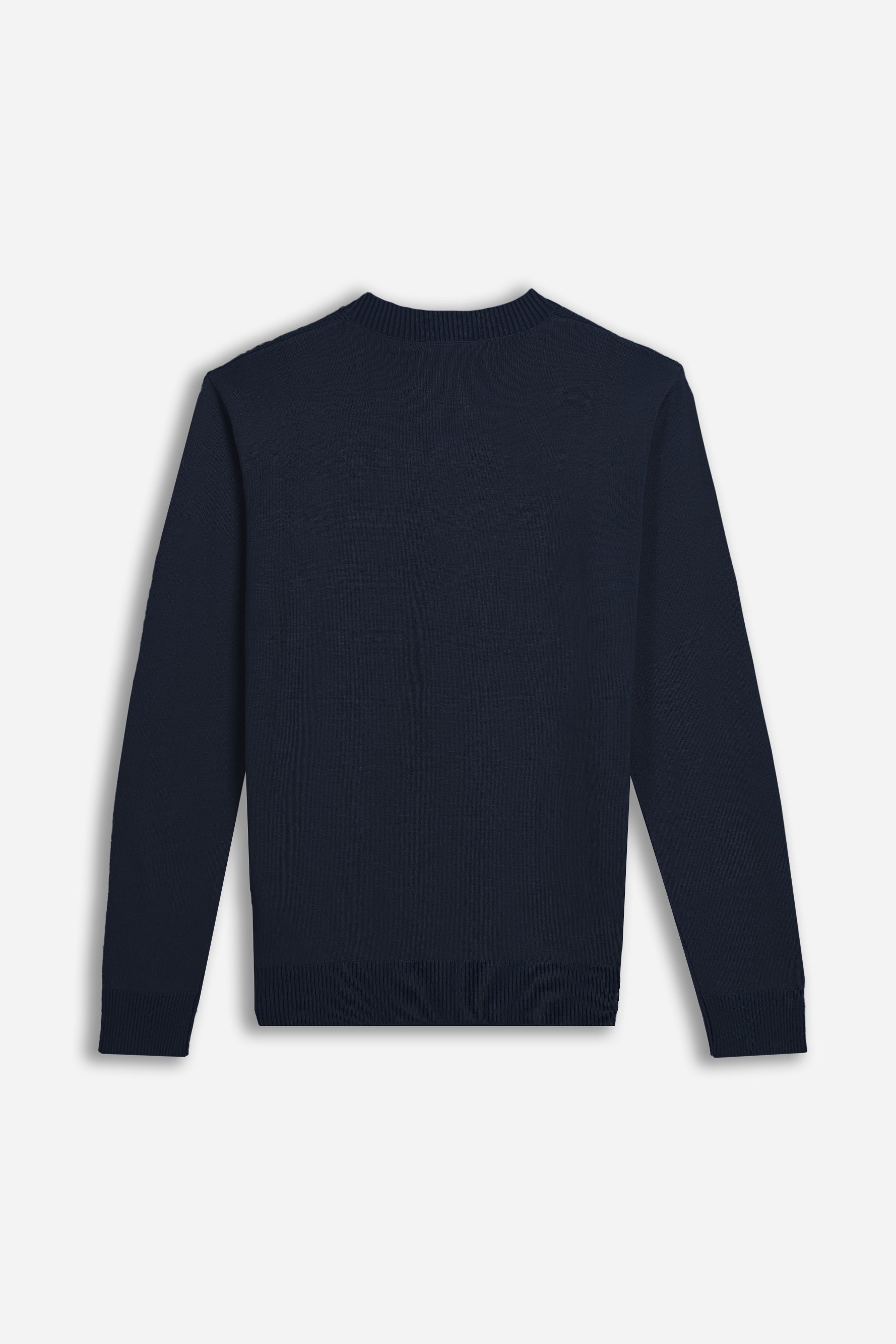 MAGLIA CON LAVORAZIONE SUL DAVANTI BLEU