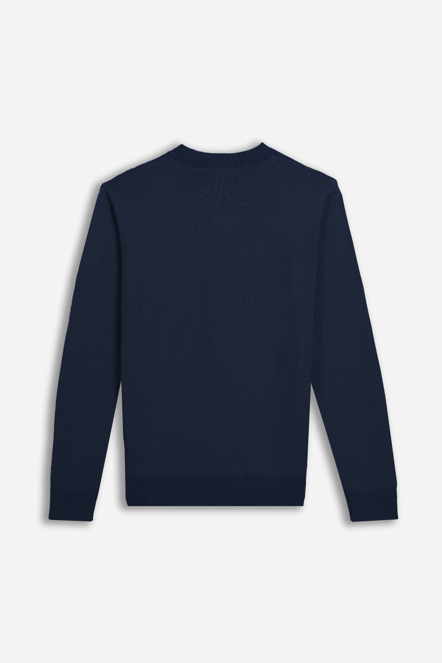 MAGLIA CON LAVORAZIONE SUL DAVANTI COBALTO