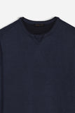 MAGLIA GIROCOLLO BLEU