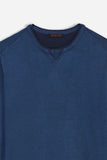 MAGLIA GIROCOLLO PETROLIO