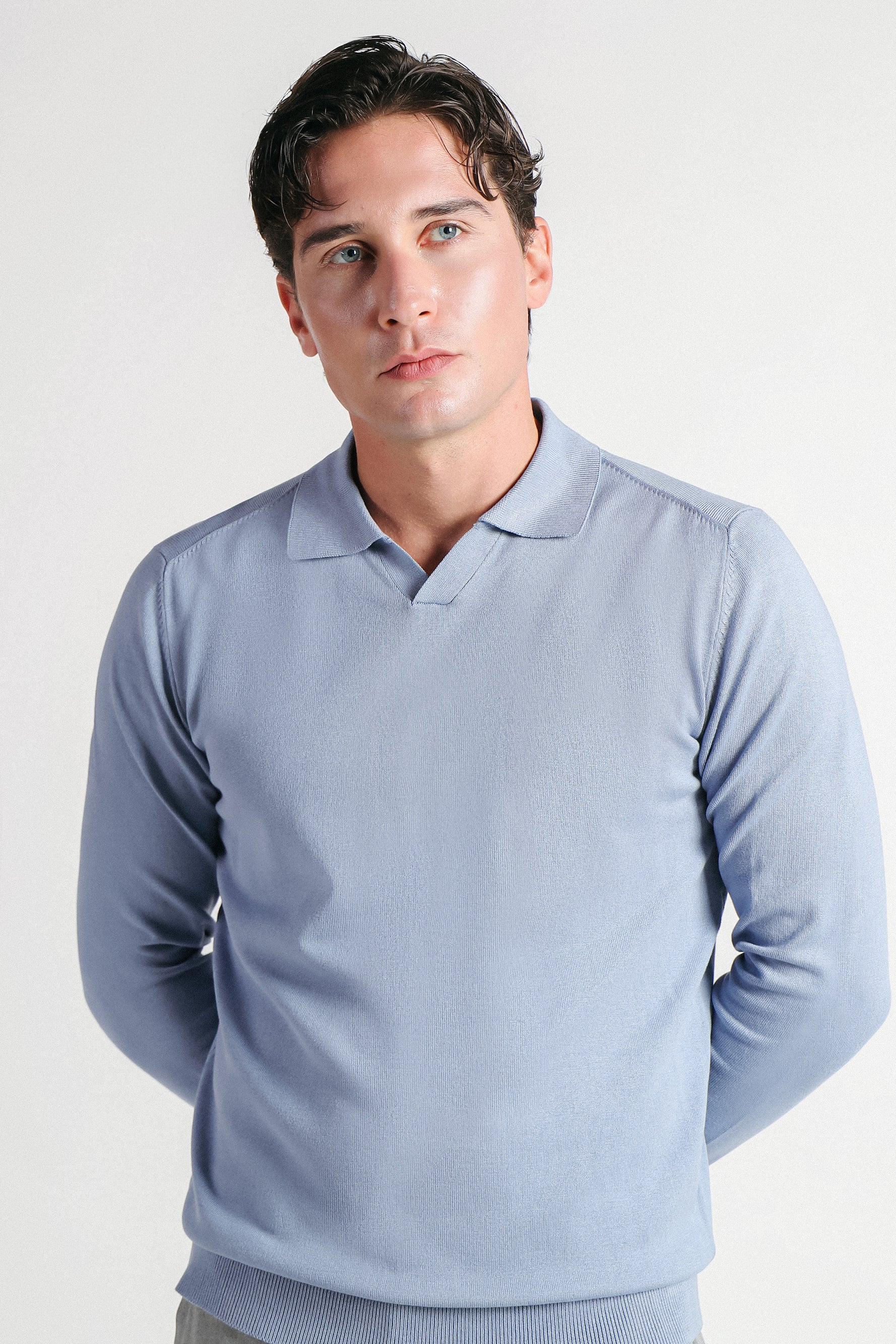 MAGLIA POLO CON COLLO DERBY AVION