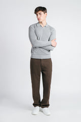 MAGLIA POLO CON COLLO DERBY M G.CHIARO