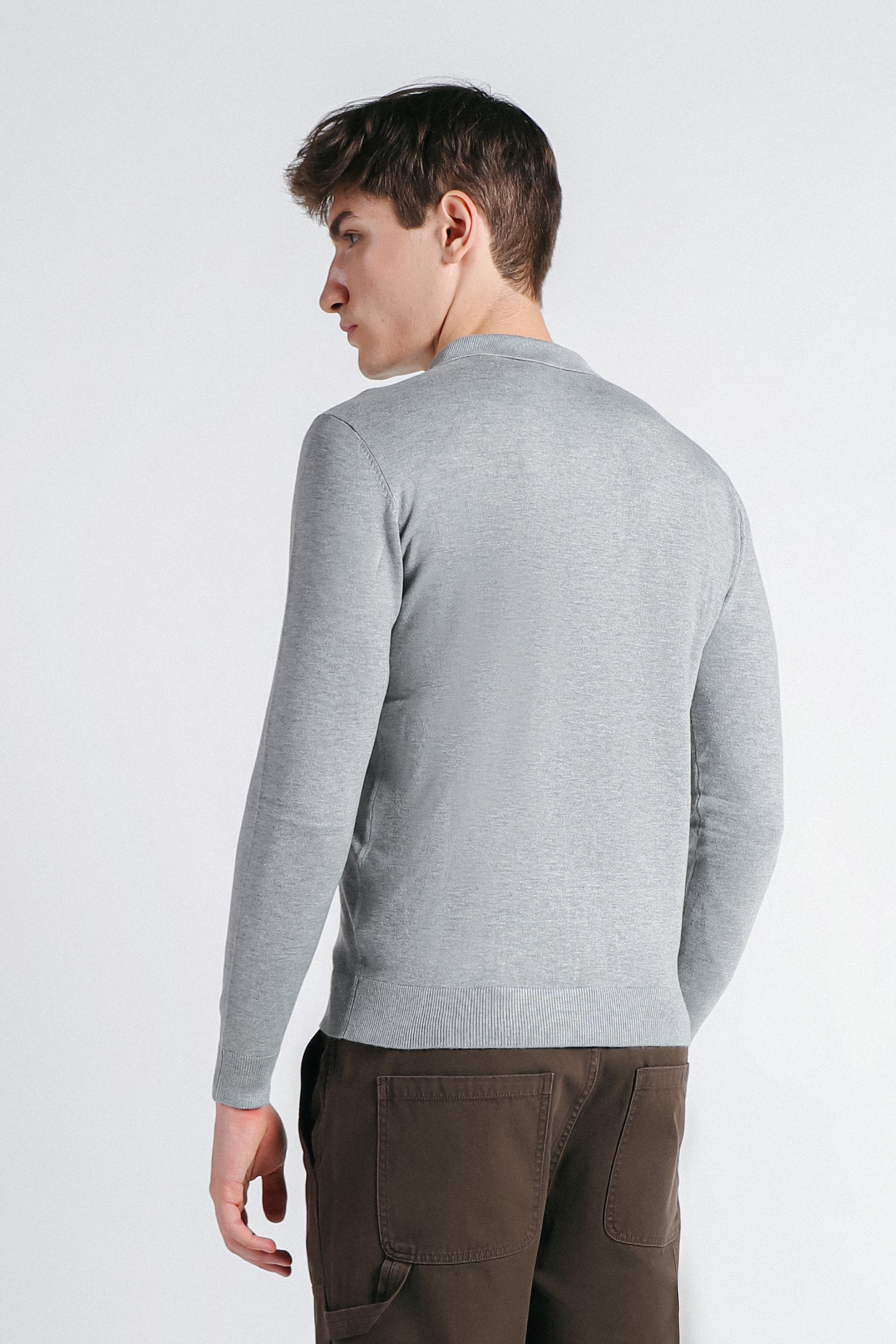 MAGLIA POLO CON COLLO DERBY M G.CHIARO