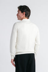 MAGLIA POLO CON COLLO DERBY PANNA