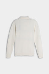 MAGLIA POLO CON COLLO DERBY PANNA