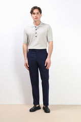 POLO IN MAGLINA GRIGIO GHIACCIO