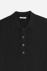 POLO IN MAGLINA NERO