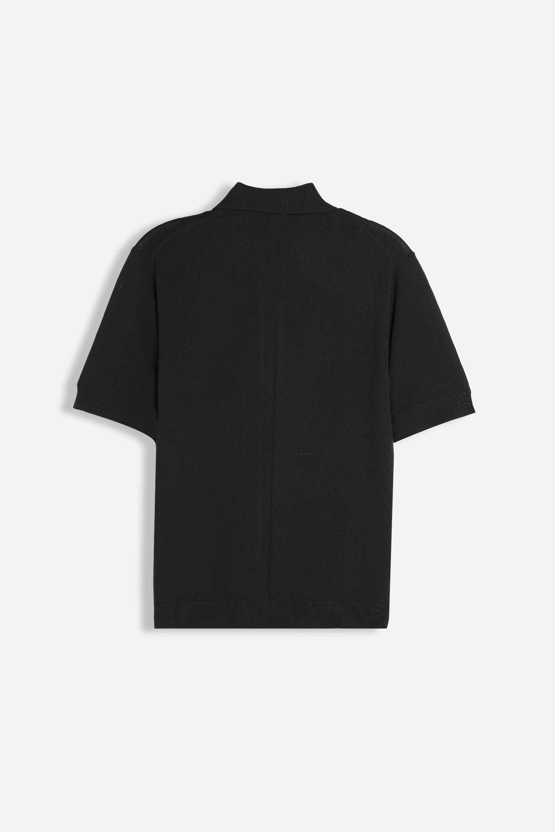 POLO IN MAGLINA NERO