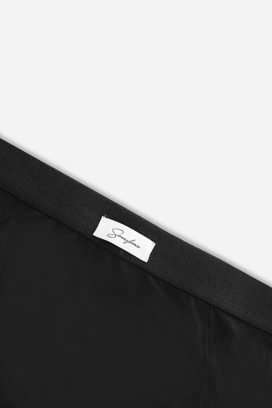 SLIP TINTA UNITA NERO