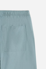 BERMUDA CON ELASTICO IN VITA POLVERE