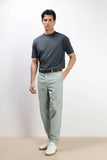 PANTALONE CHINO BASIC COTONE POLVERE