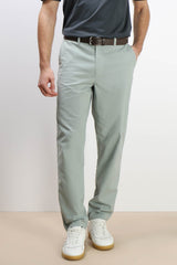 PANTALONE CHINO BASIC COTONE POLVERE