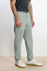 PANTALONE CHINO BASIC COTONE POLVERE