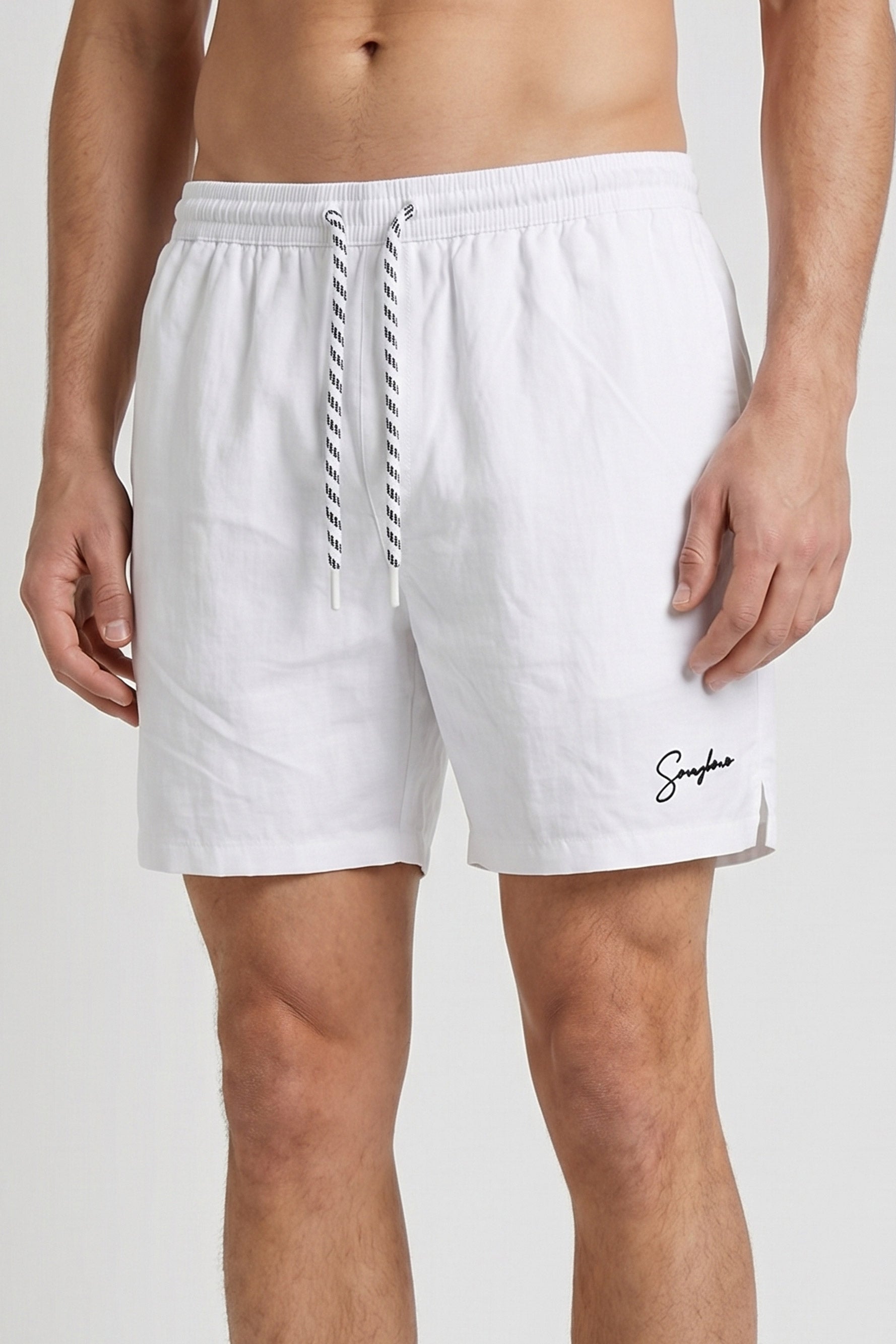 COSTUME BOXER TINTA UNITA BIANCO