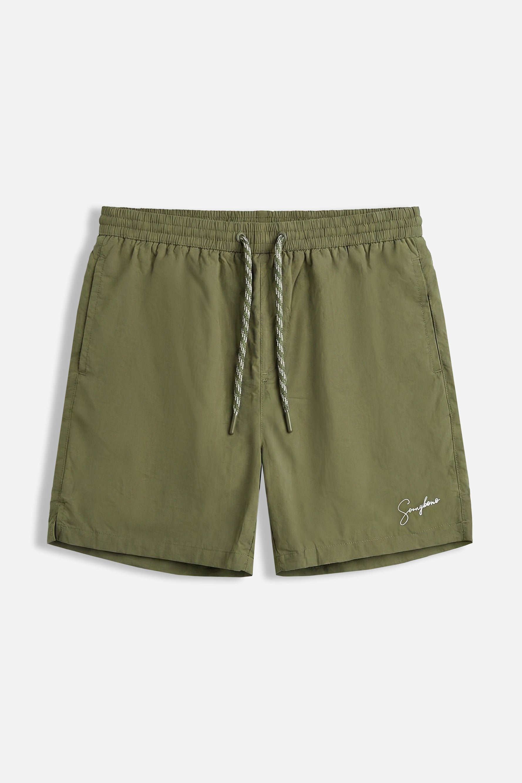 COSTUME BOXER TINTA UNITA VERDE MILITARE