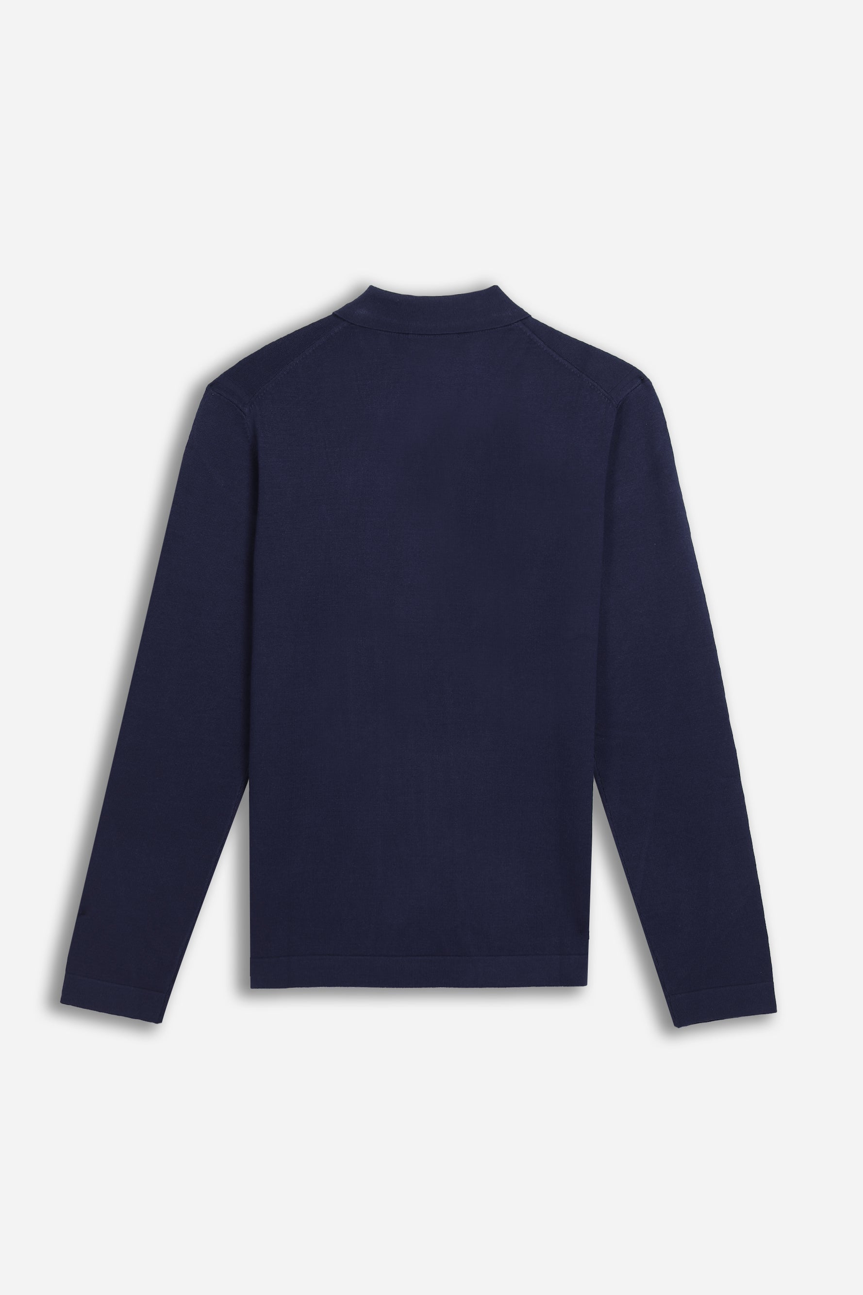 POLO CON BOTTONI BLEU