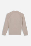 MAGLIA MEZZO COLLO A COSTINE M B.GE CH