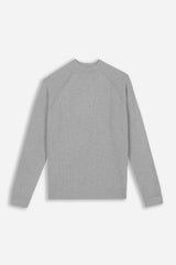 MAGLIA MEZZO COLLO A COSTINE M G.CHIARO