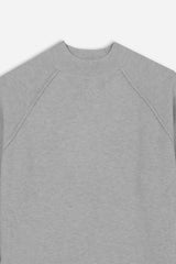 MAGLIA MEZZO COLLO A COSTINE M G.CHIARO